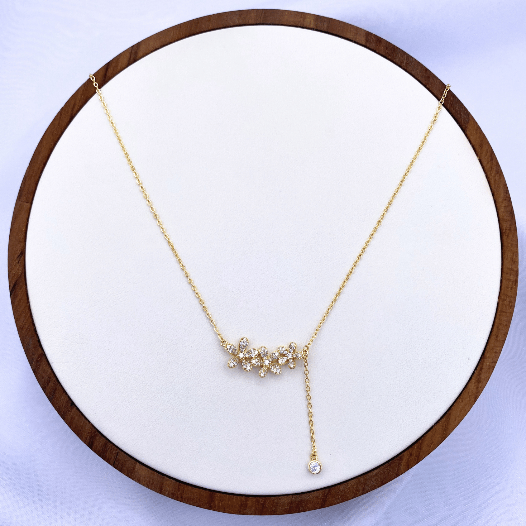 Kaixie Necklace in Gold