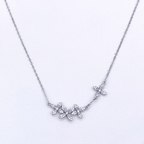 Kamryn Necklace in Rhodium