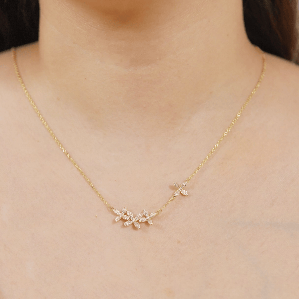 Kamryn Necklace in Gold