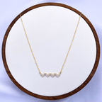 Kelzie Necklace in Gold