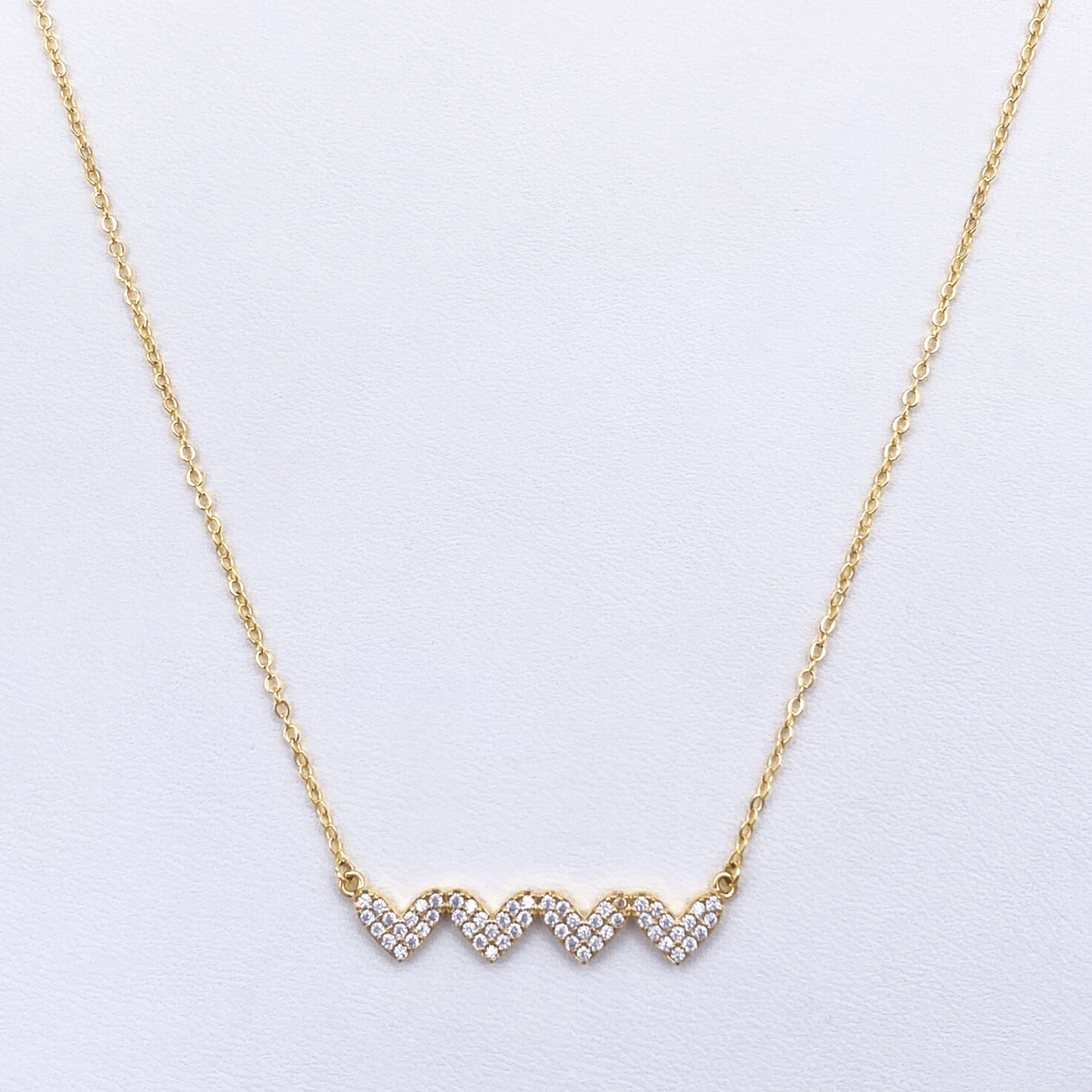 Kelzie Necklace in Gold