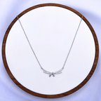 Kerensa Necklace in Rhodium