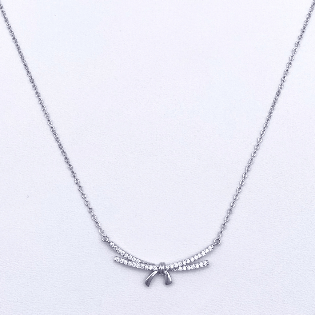 Kerensa Necklace in Rhodium