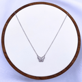 Kiara Necklace in Rhodium