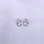 KLAD-C005 Earrings in Rhodium