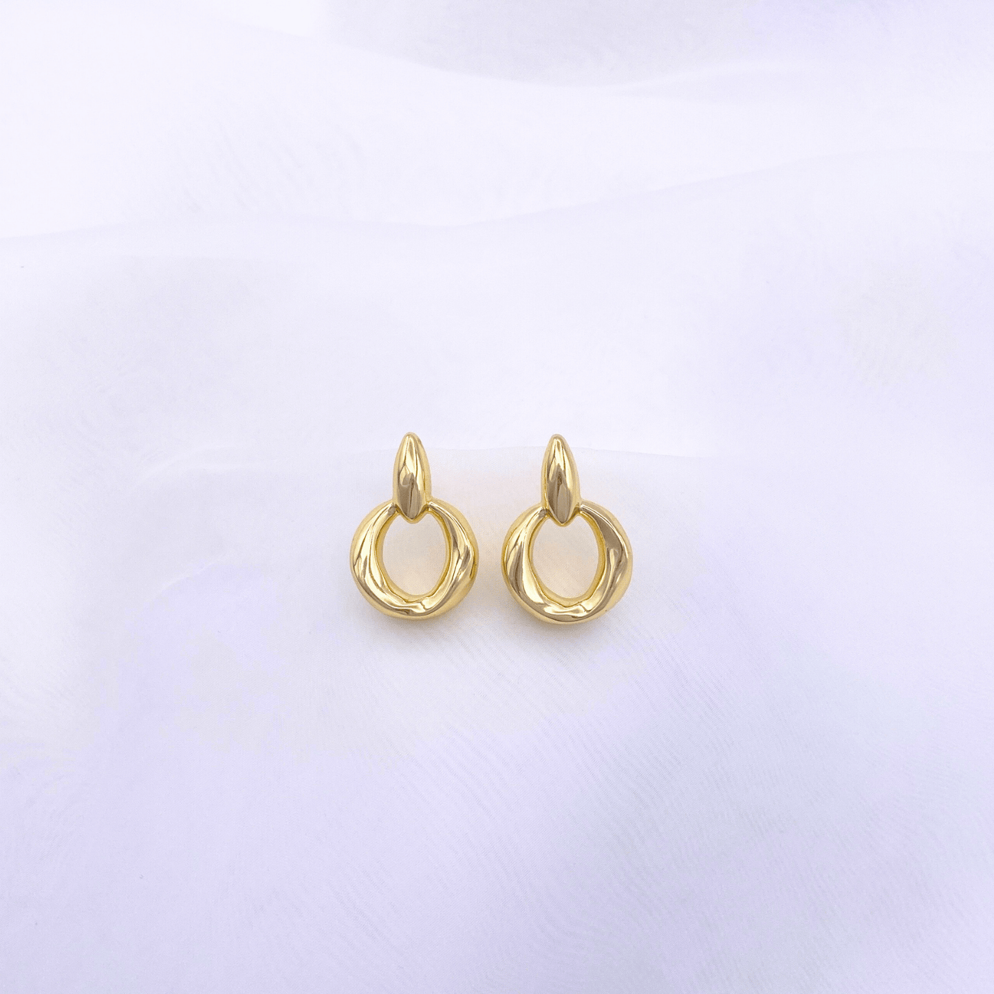 klad-c016 earrings in gold