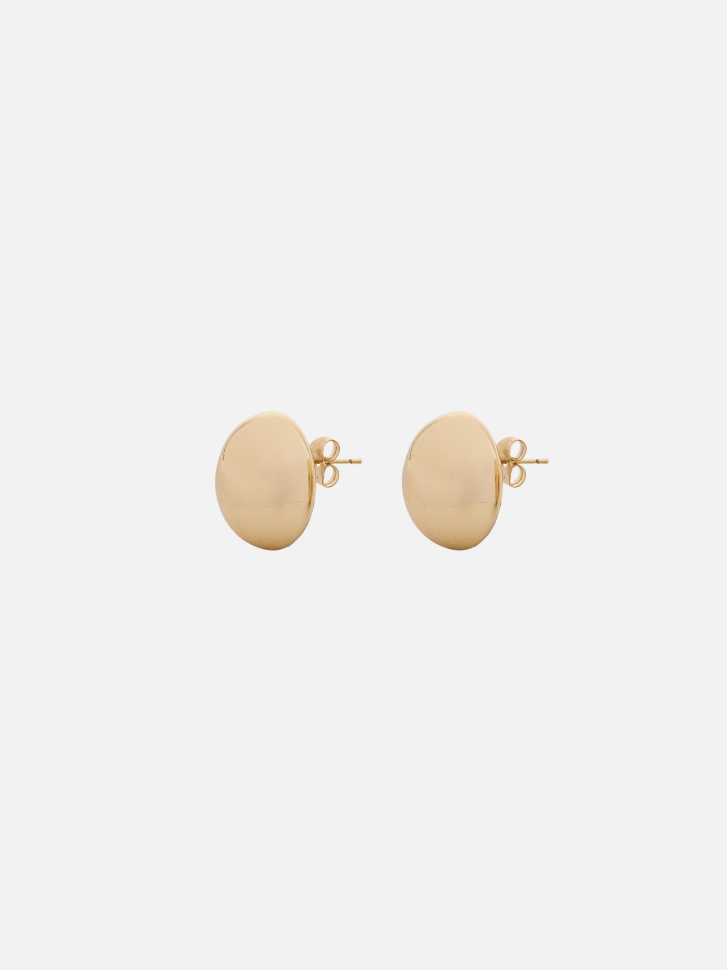 Karyna Spherical Stud Earrings in Gold