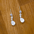 Lexie  Set in Rhodium