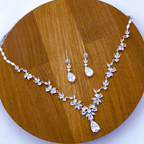 Lexie  Set in Rhodium