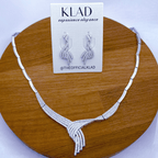 Lexis Set in Rhodium