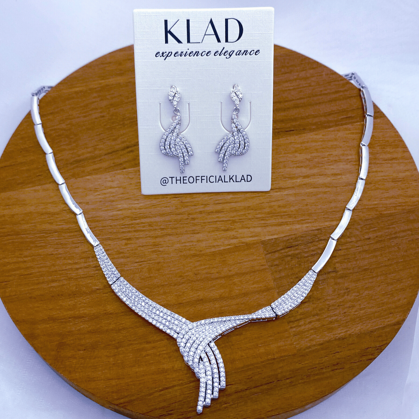 Lexis Set in Rhodium