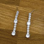 Lilly Set in Rhodium