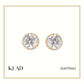 Liorah Stud Earrings in Gold