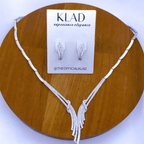 Loreil Set in Rhodium