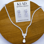 Lorraine Set in Rhodium