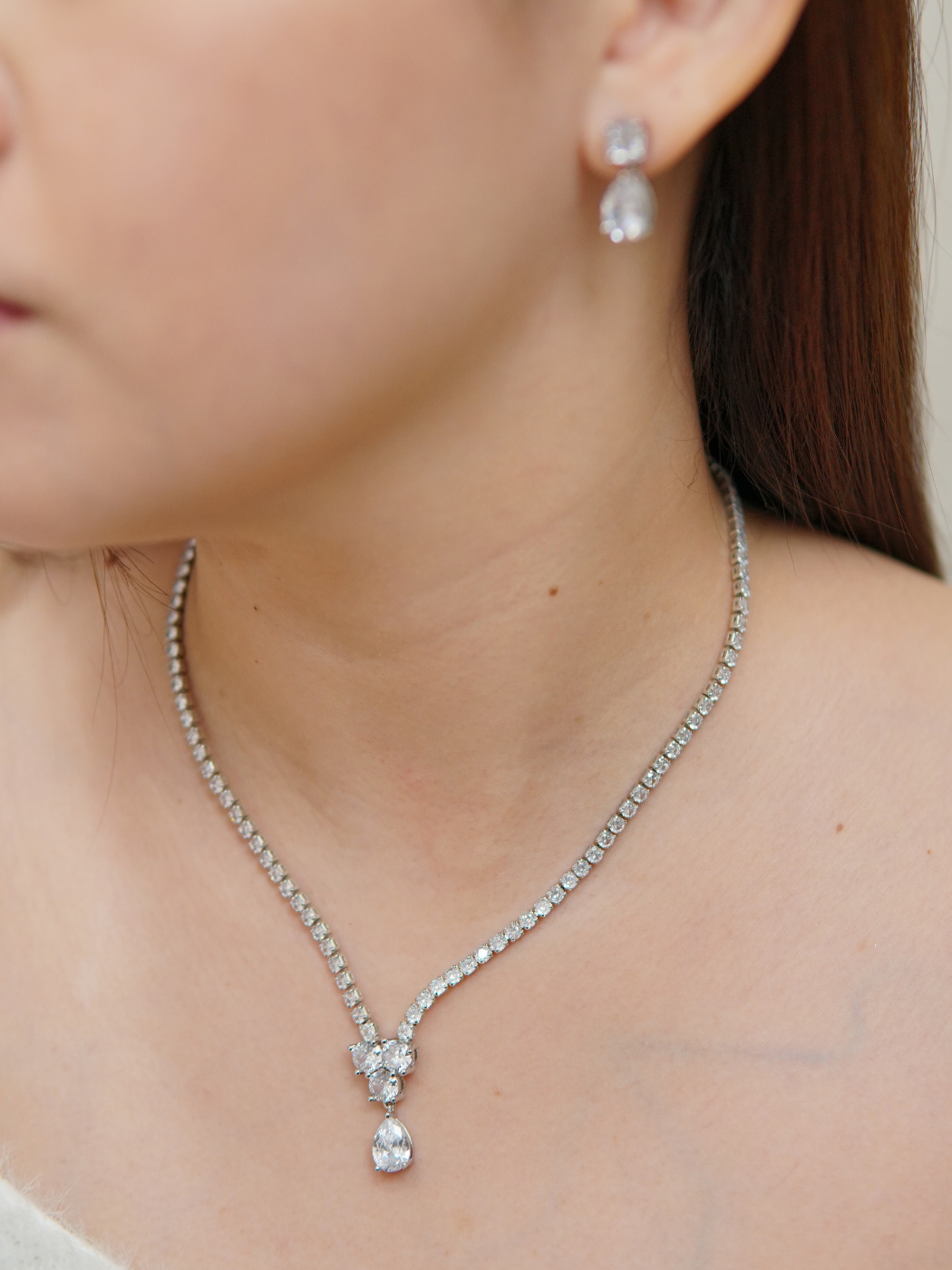 lorraine occasion set in rhodium