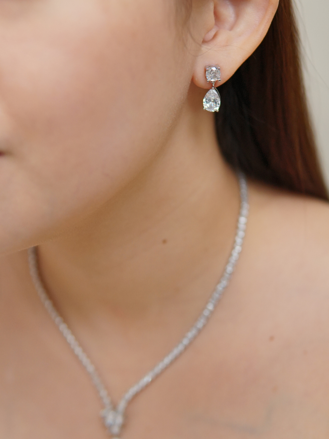 lorraine occasion set in rhodium