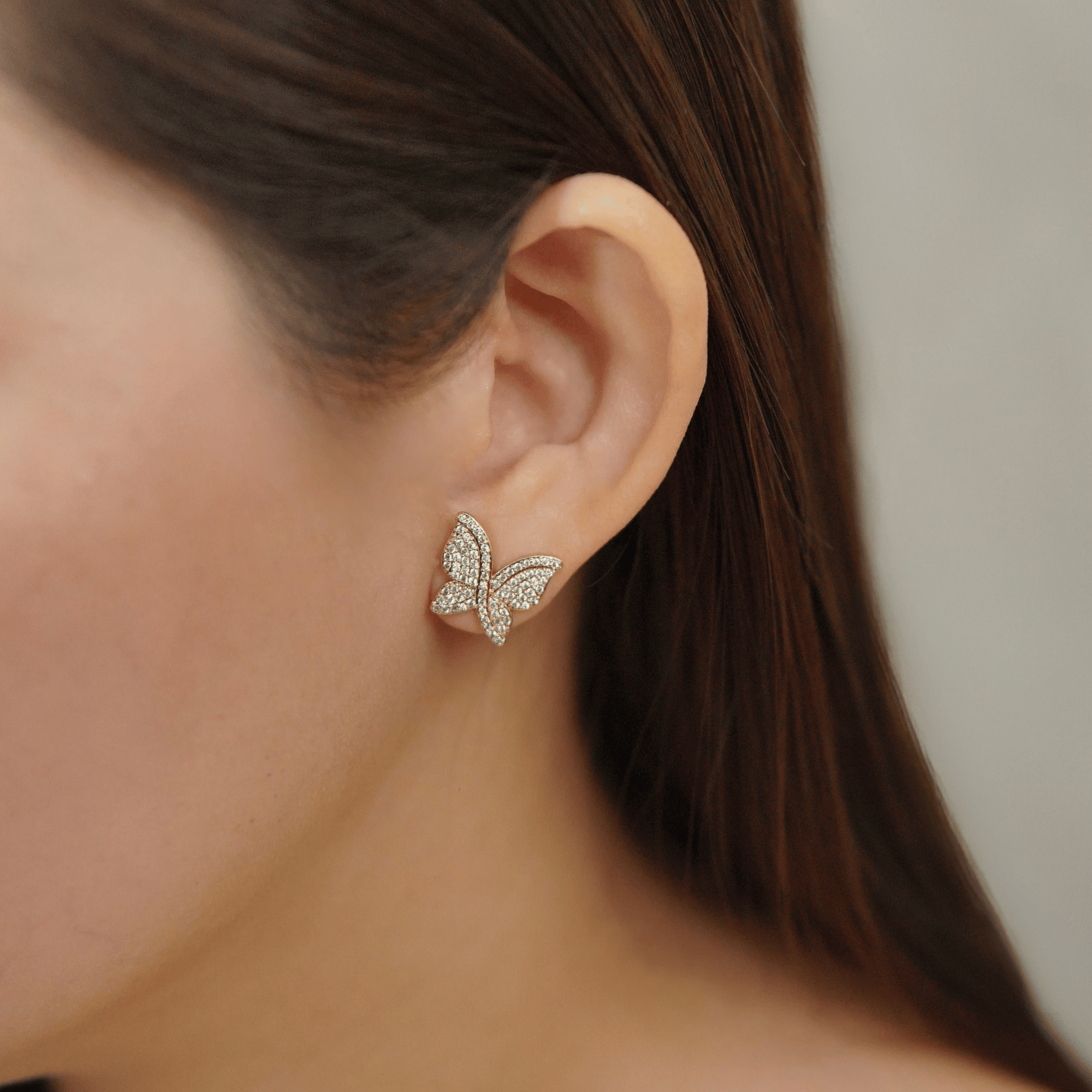 mabel jewelry set in gold
