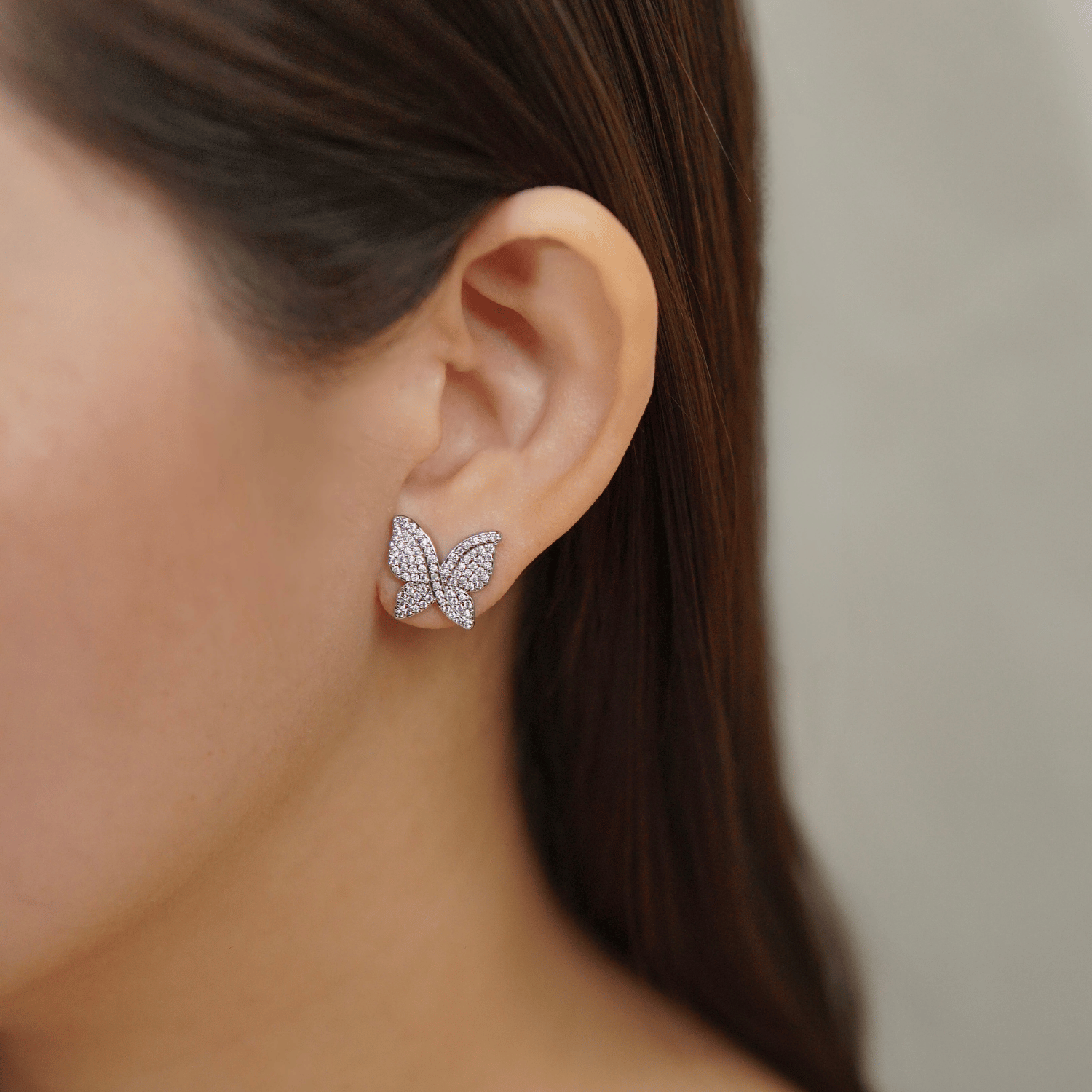 Mabel Jewelry Set in Rhodium