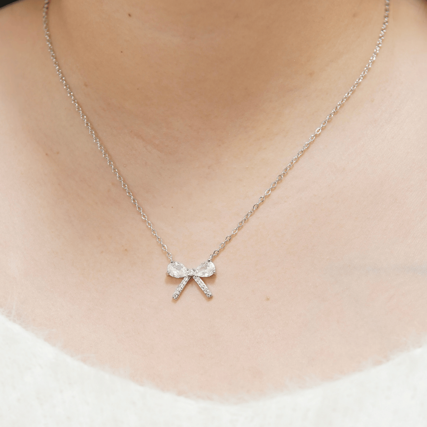 madeline jewelry set in rhodium