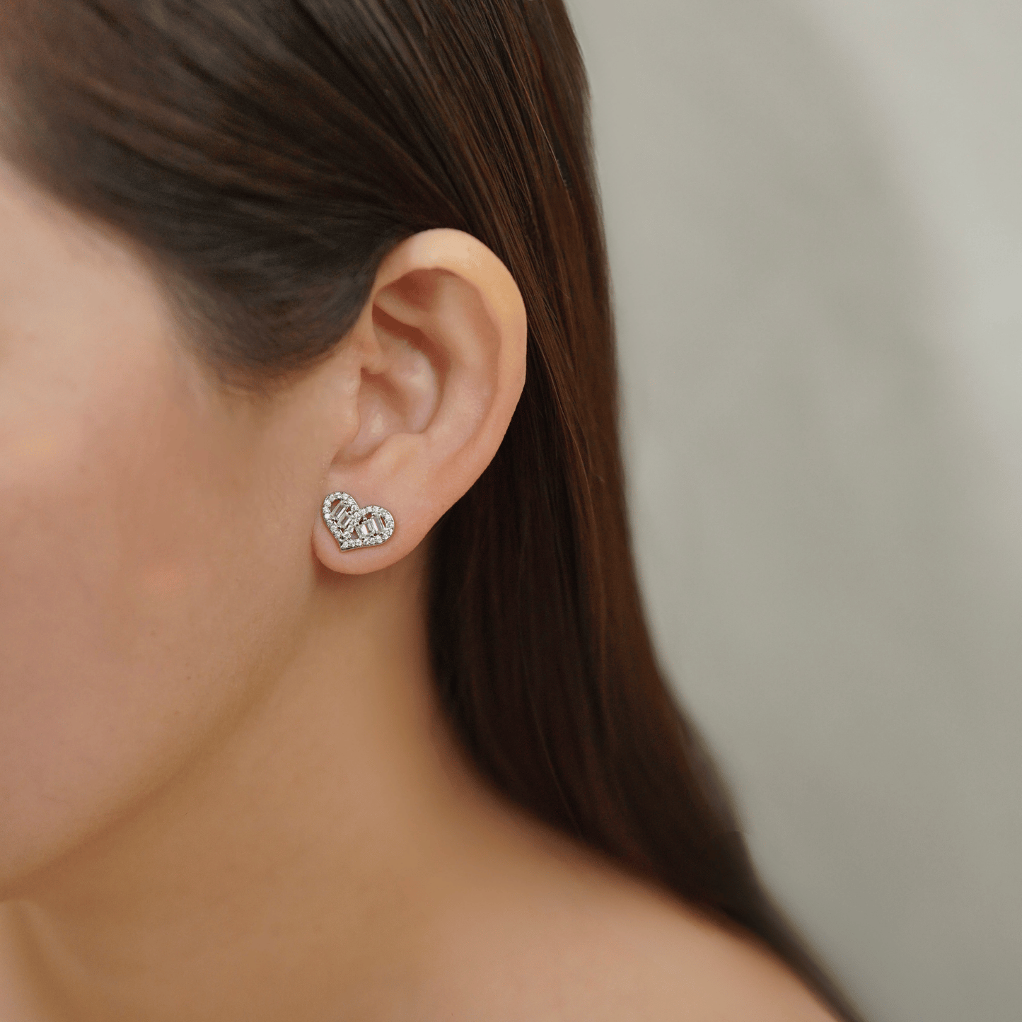 maeve jewelry set in rhodium