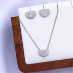 Maisie Jewelry Set in Rhodium