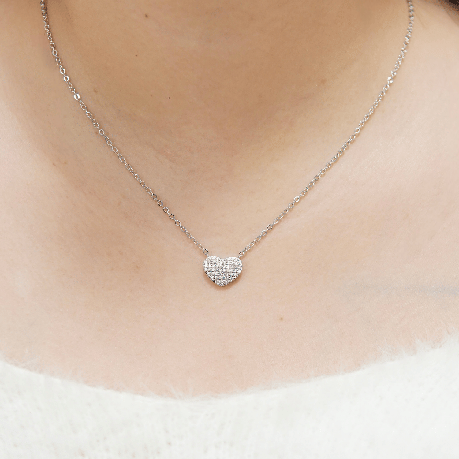 Maisie Jewelry Set in Rhodium