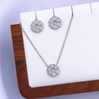 Makayla Jewelry Set in Rhodium