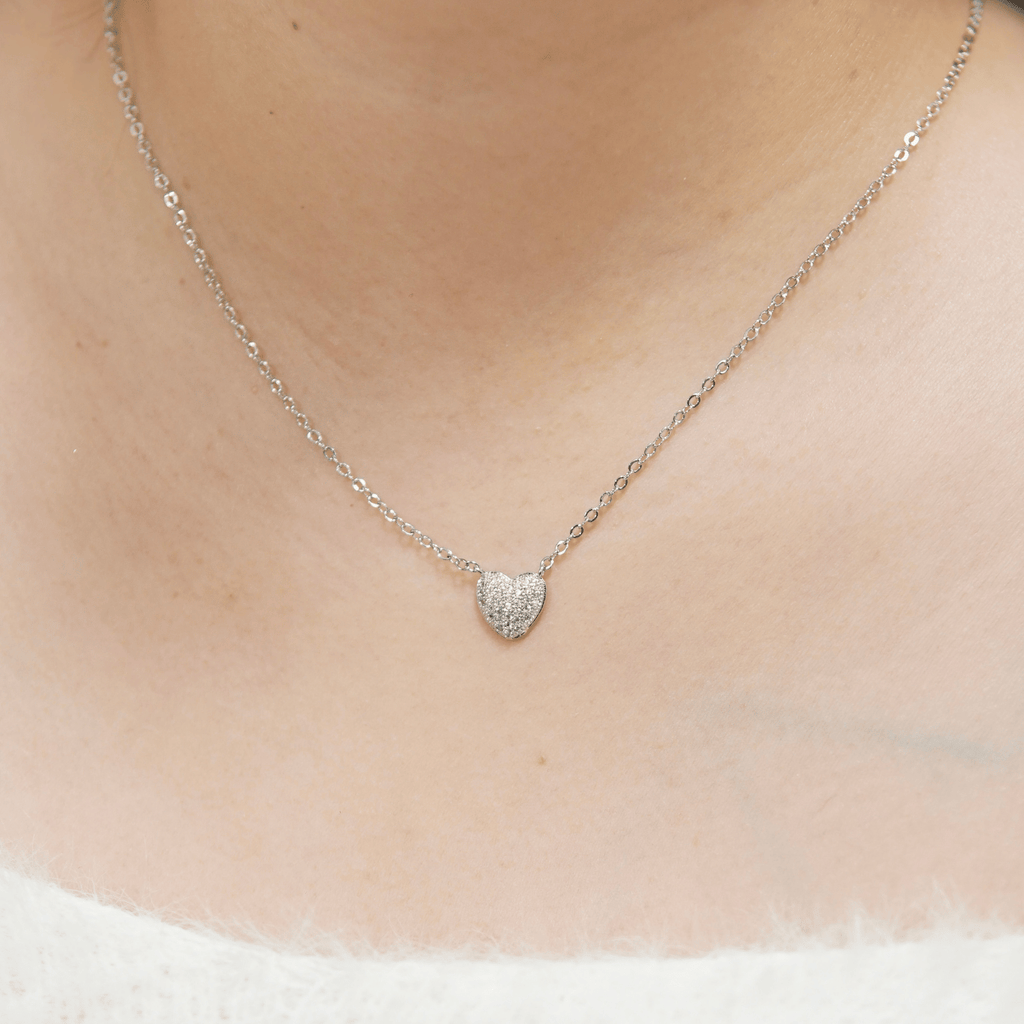 Mallory Jewelry Set in Rhodium