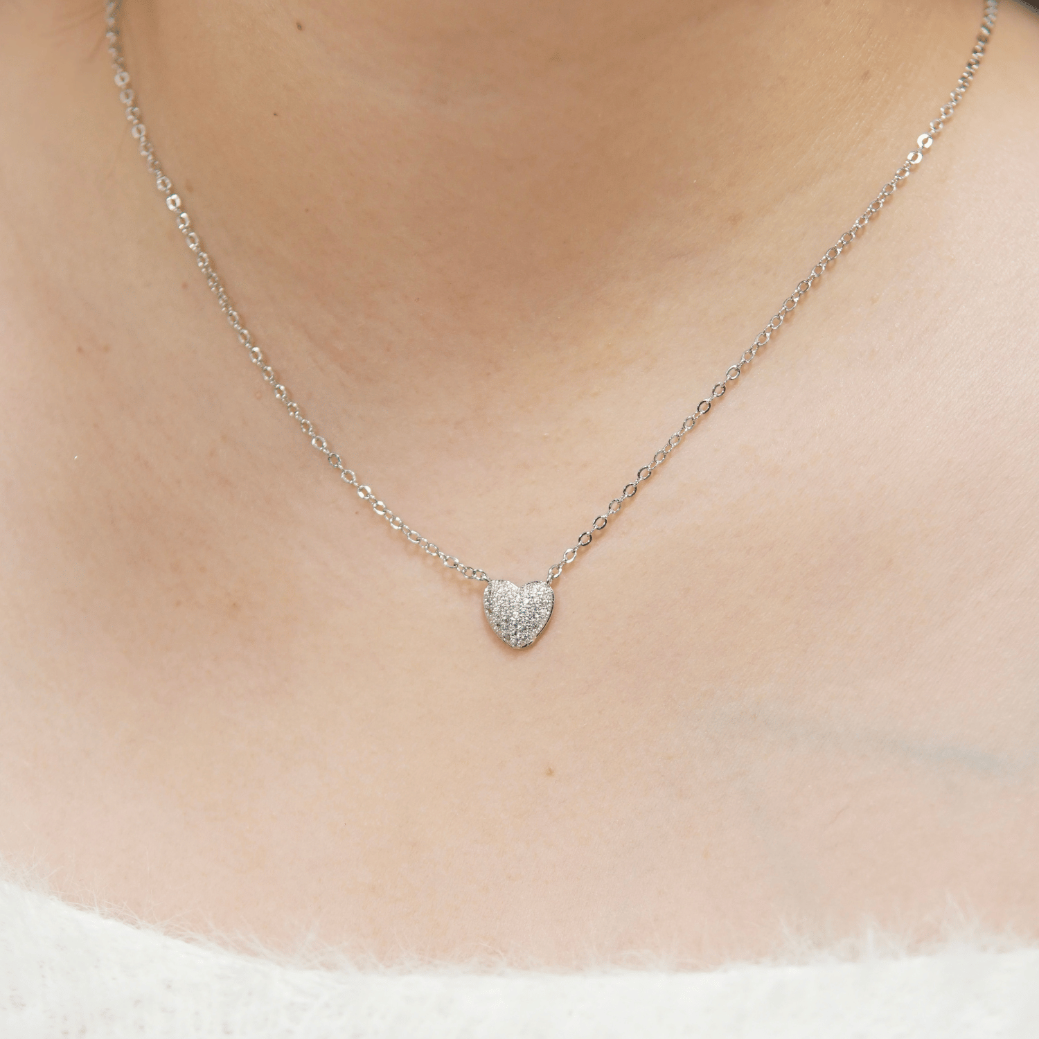 Mallory Jewelry Set in Rhodium