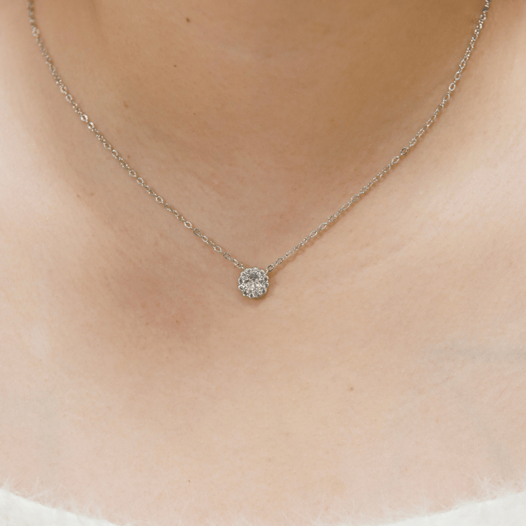 Mandy Jewelry Set in Rhodium