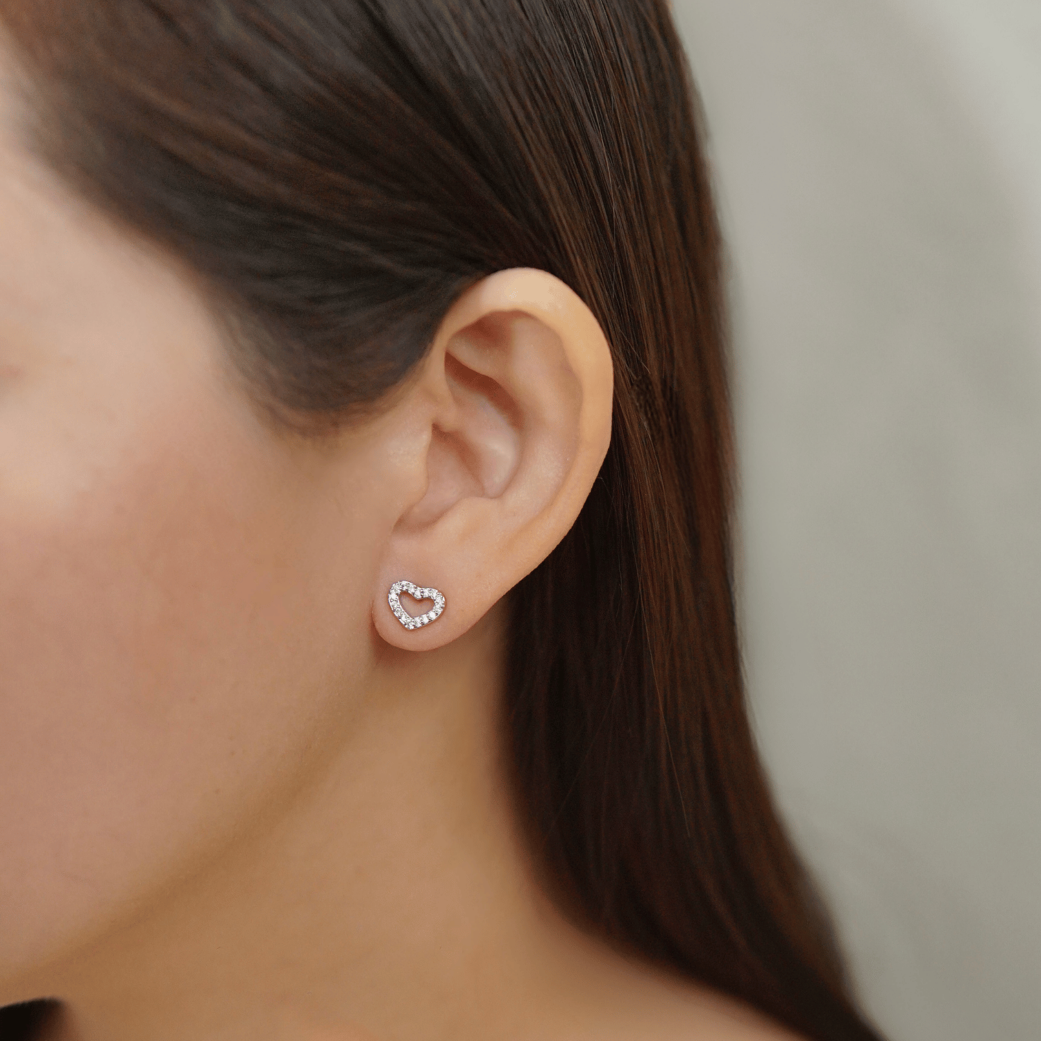 Mariam Jewelry Set in Rhodium