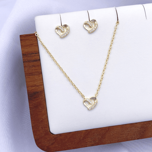 Marie Jewelry Set in Gold