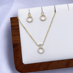 Maris Jewelry Set in Gold