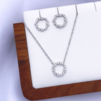 Marlowe Jewelry Set in Rhodium