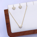 Marsha Jewelry Set in Gold