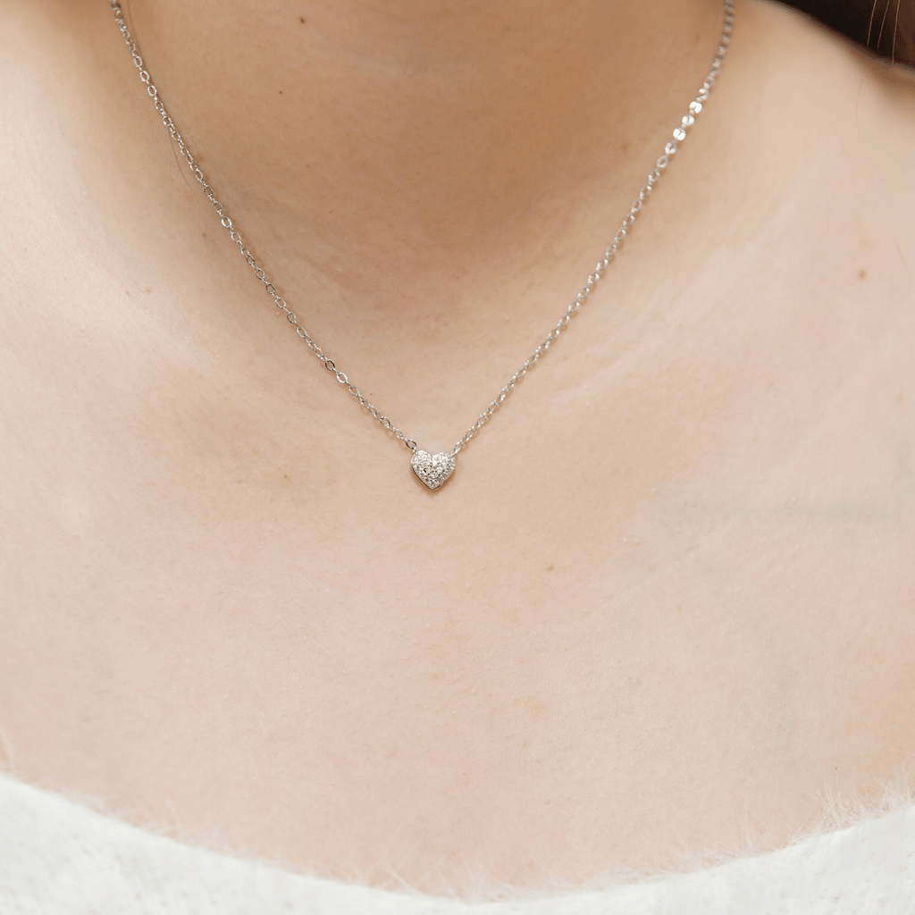 Marsha Jewelry Set in Rhodium