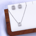 Martina 2-Way Set in Rhodium