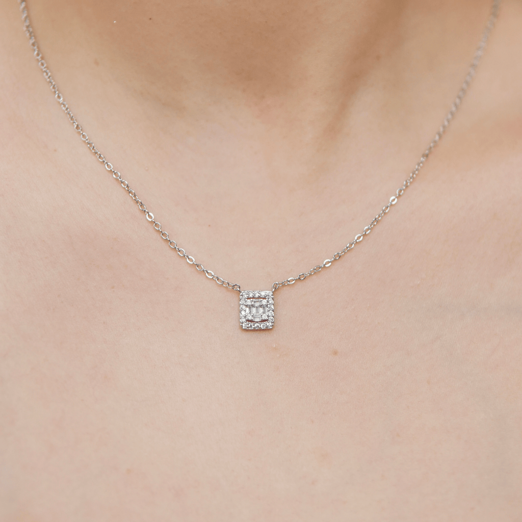 Martina 2-Way Set in Rhodium