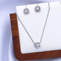 Meagan 2-Way Set in Rhodium