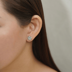 Meera Jewelry Set in Rhodium