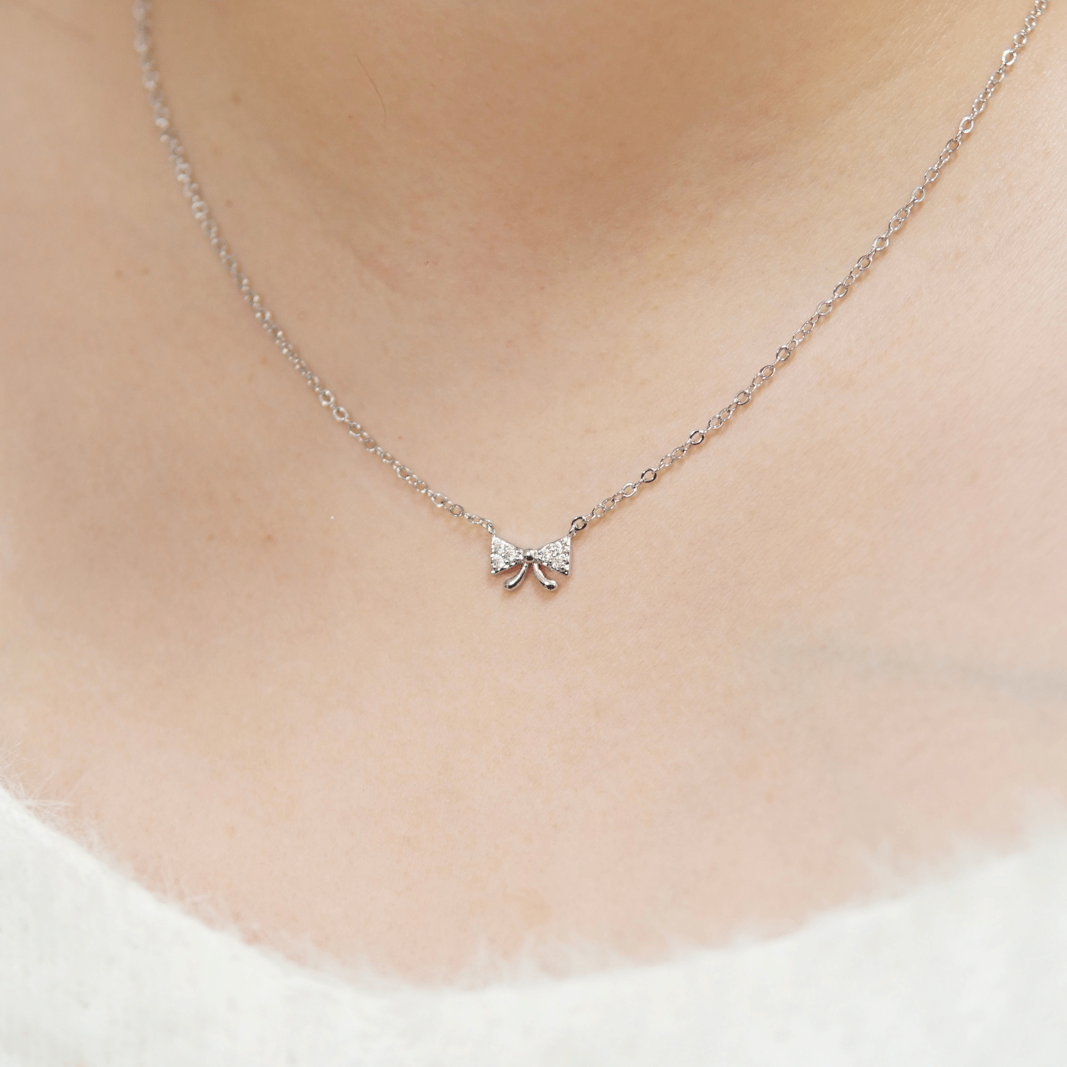 Megara Jewelry Set in Rhodium