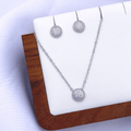 Meia Jewelry Set in Rhodium