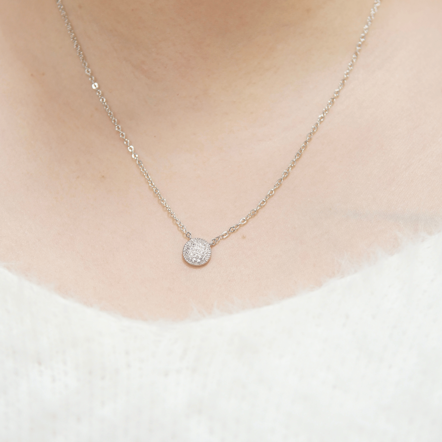 Meia Jewelry Set in Rhodium