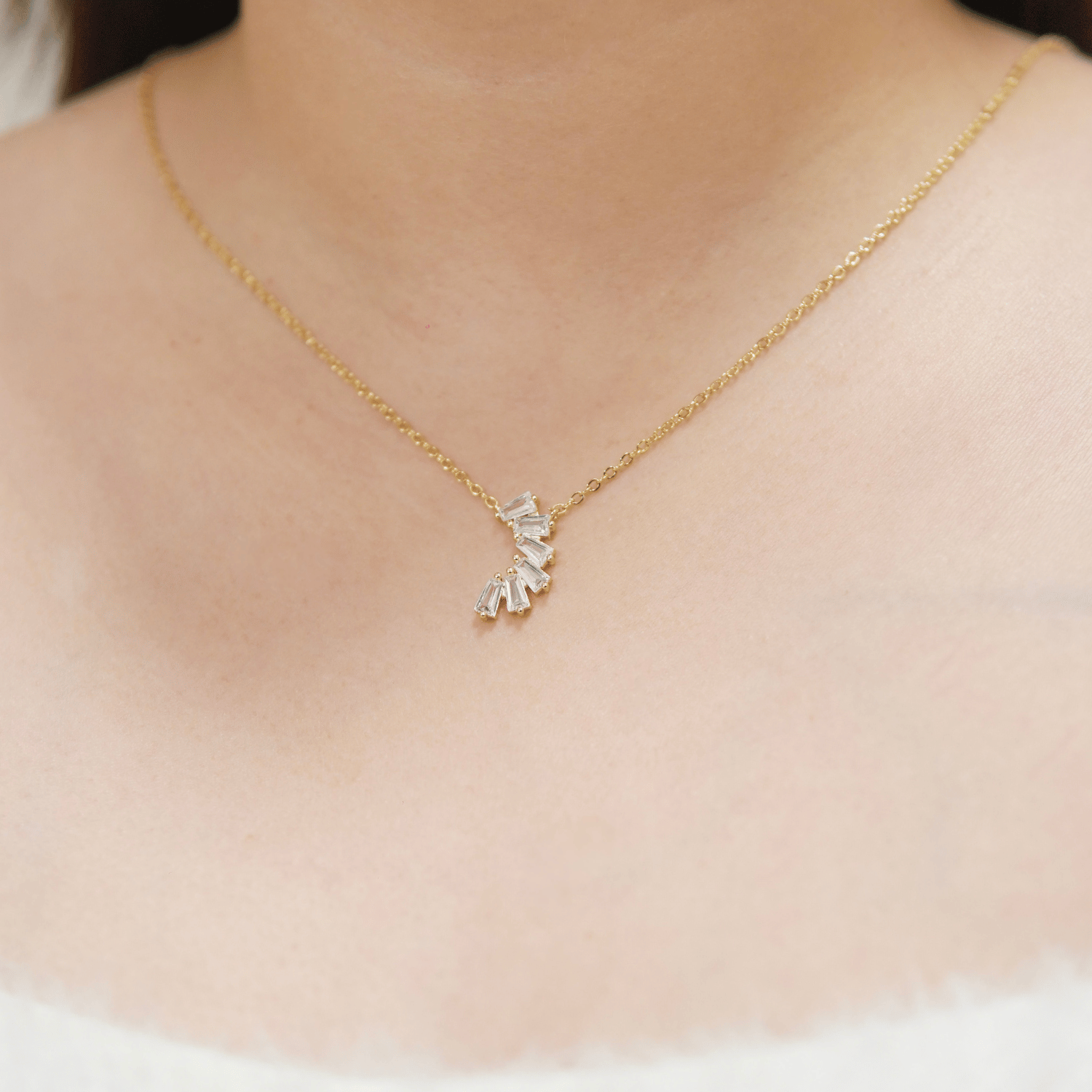 Milana Jewelry Set in Gold