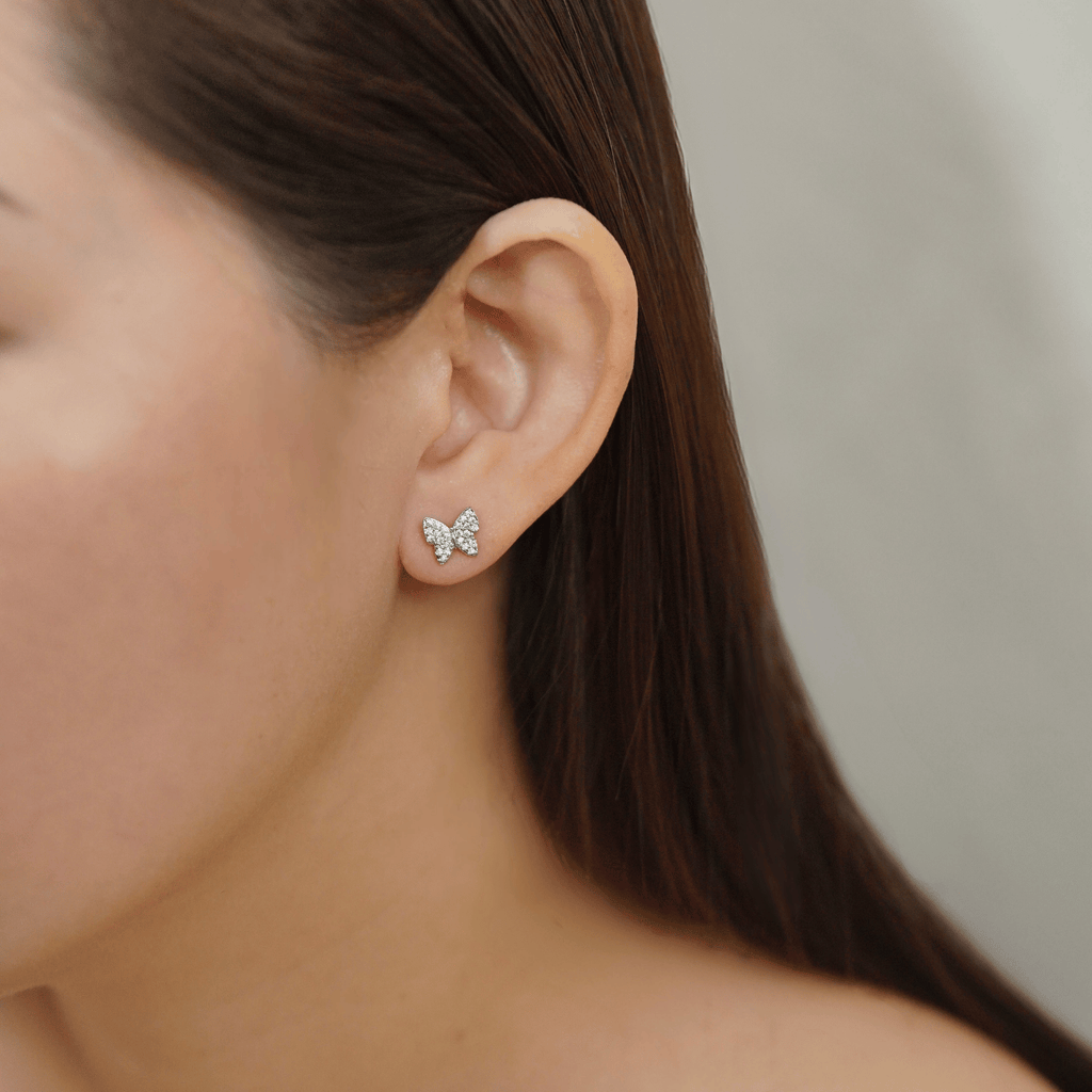 Mindy Stud Earrings in Gold