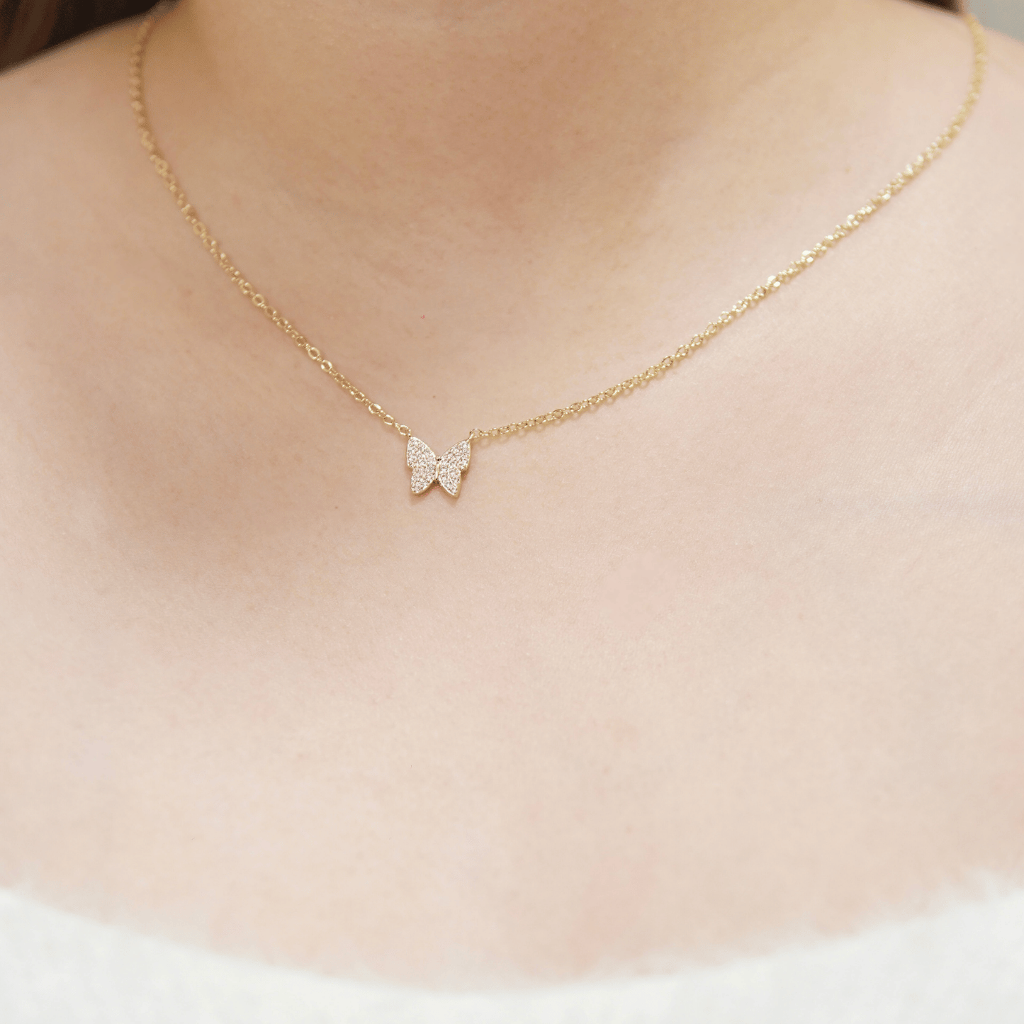 mindy jewelry set in gold