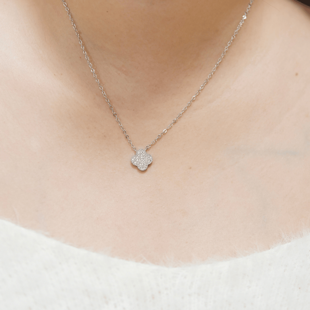 Marlene Jewelry Set in Rhodium