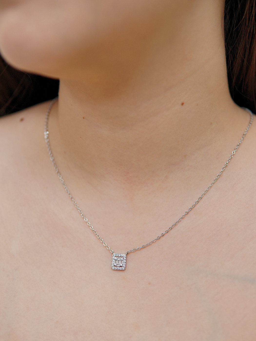 martina 2-way set in rhodium