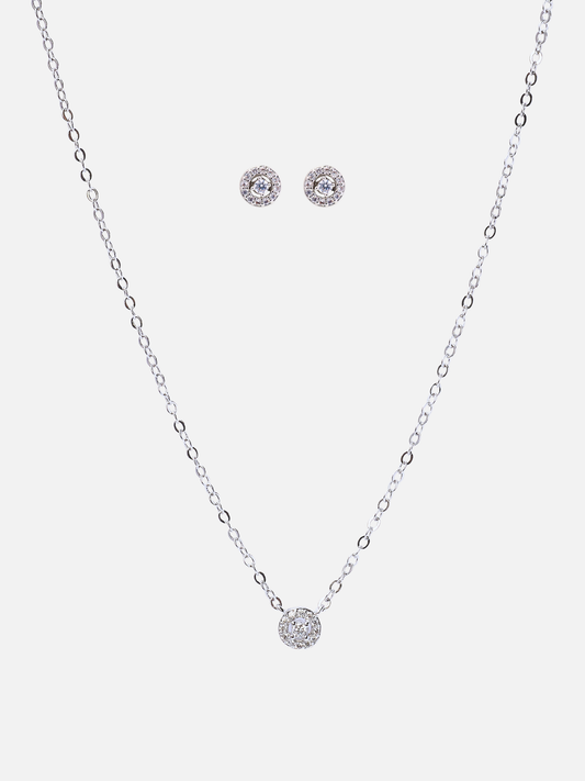 Mckenzie 2-Way Set in Rhodium